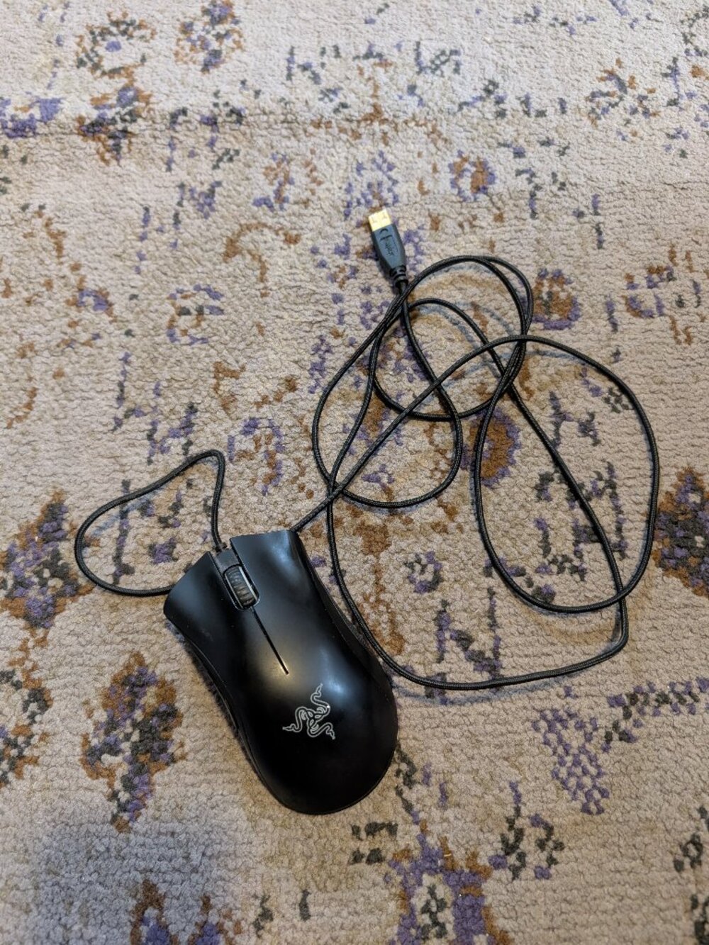 Razer DeathAdder Chroma Gaming Mouse RZ01-0121 4G Sensor Precision 10k DPI